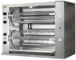 Rtissoire professionnelle multi-rotative  gaz 8 broches MCM